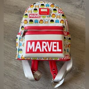 Loungefly Disney Marvel Avengers Comic All Over Print Backpack